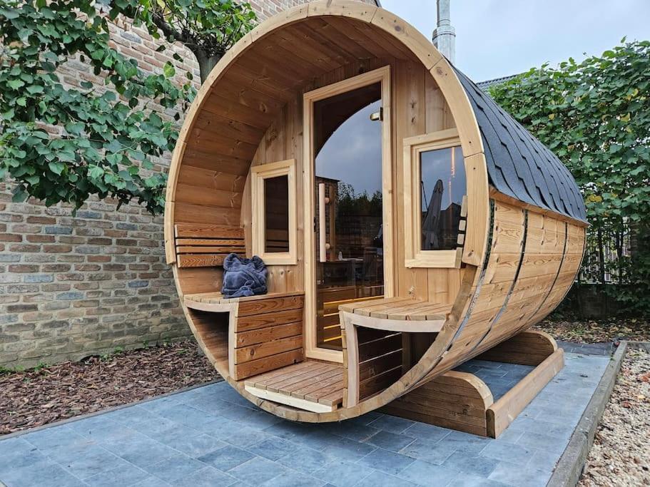 Hotel Camper Met Sauna En Zwembad In De Rand Van De Vlaamse Ardennen Haaltert Exterior foto